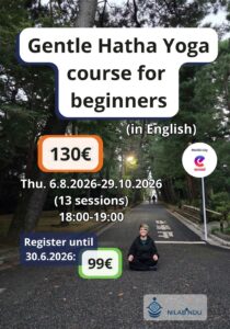 yoga course in english thursday Espoo